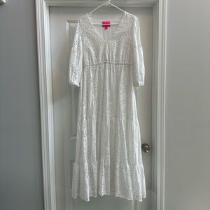 Lilly Pulitzer Breanne Eyelet Maxi Dress